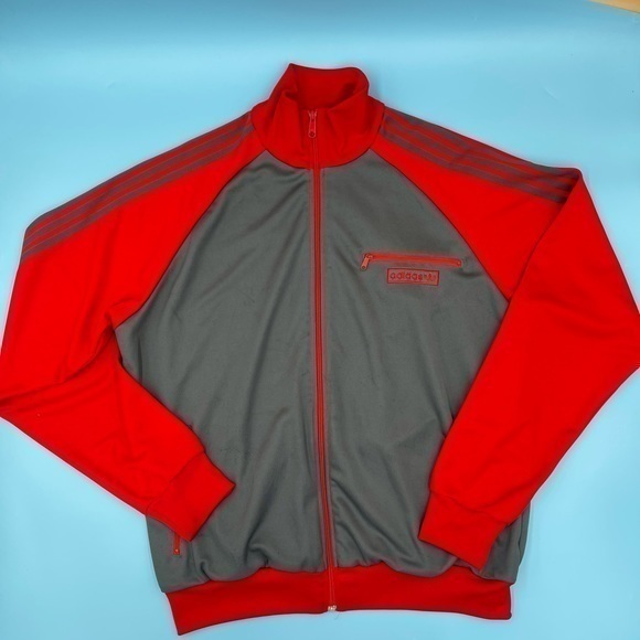 adidas Jackets & Coats Vtg Adidas Embroidered Track Jacket Poshmark